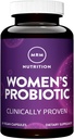 Probiotics של MRM Nutrition Women's Probiotics | Intestinal + Immune Health | Prebiotics + postbiotics + postbiotics | 24 מיליארד תאים | Good Bacteria for Gut Health