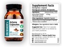 DR WAKDE' s Arjuna Capsules (Terminàlia arjuna)  60 Veg Caps konversation Ayurvedic Ayurveric suplementari nt- 2003 Vegan Vegan 100% Hevbal  255. 0 quantitat de dades de l' import del mateix dia
