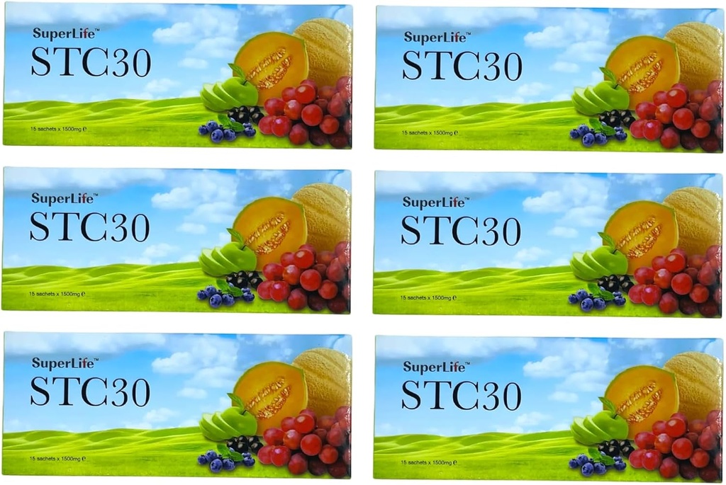 Общ Coffeelover1111 Superlife STC30 STC 30 Superlifeworld Stem Cell Addition 15 Sachets Each (6 Box)