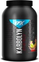 EFX Sports Karbolyn Energy | Performance Kohlenhydrat Pulver + Koffein | Carb Load & Energize | 250mg Koffein | Zucker Free | 36 Serviers (Fruit Punch)