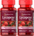 Puritan의 Pride Lycopene, 전립선 및 심장 건강 지원을위한 보충 * 10 Mg Softgels, 100 개 (패치 2)