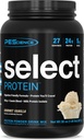 PEScience Select Protein Toz, Whey və Casein Blend, Qadınlar və Men, Aşağı Calorie, Aşağı Avtomobilb, Keto Dostu, Gluten Pulsuz - Gur Vanilla - 27 Xidmət