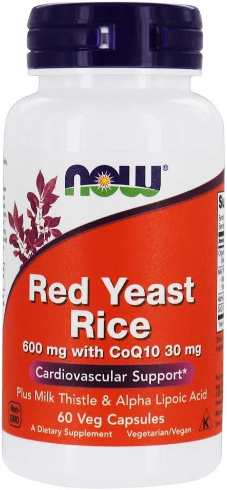 Nu Foods Red Yeast Rice600 Wcoq10 60v, 60 CT