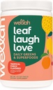 Wellah Leaf, Laugh, Love Super Greens Powder (Tropical Punch) 30 Serves - Superfood Supplement Drink Mix