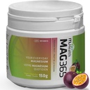 MAG365 Pure Ionic Magnesium Citrate Powder - Natural " Bioavailable Water-Soluble supplement with Citric Acid - Supports Energy, Muscle, Bone " Heart Function s Passion Fruit 150g 37-Servings