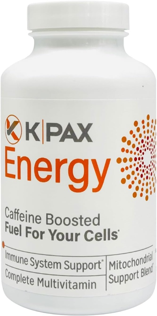 Enerxía K-Pax - Nutrientes mitocondriais de alta potencia - multivitamínico de potencia inmune - 120 tabletas