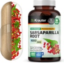 BIO KRAUTER SARSAPARLA 根盖-1000 mg 强度-250 Vegan SARSAPARLA 提取盖-无填充器