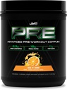 Pre JYM X Rise N' Grind Advanced Pre-Workout Powder Massive Pumps, Citrulline Nitrate, Dynamine, NO3T Betaine, BCAA, Nootropics, Creatine, Beta-Alanine, JYM 보충교재 과학, 20 서빙