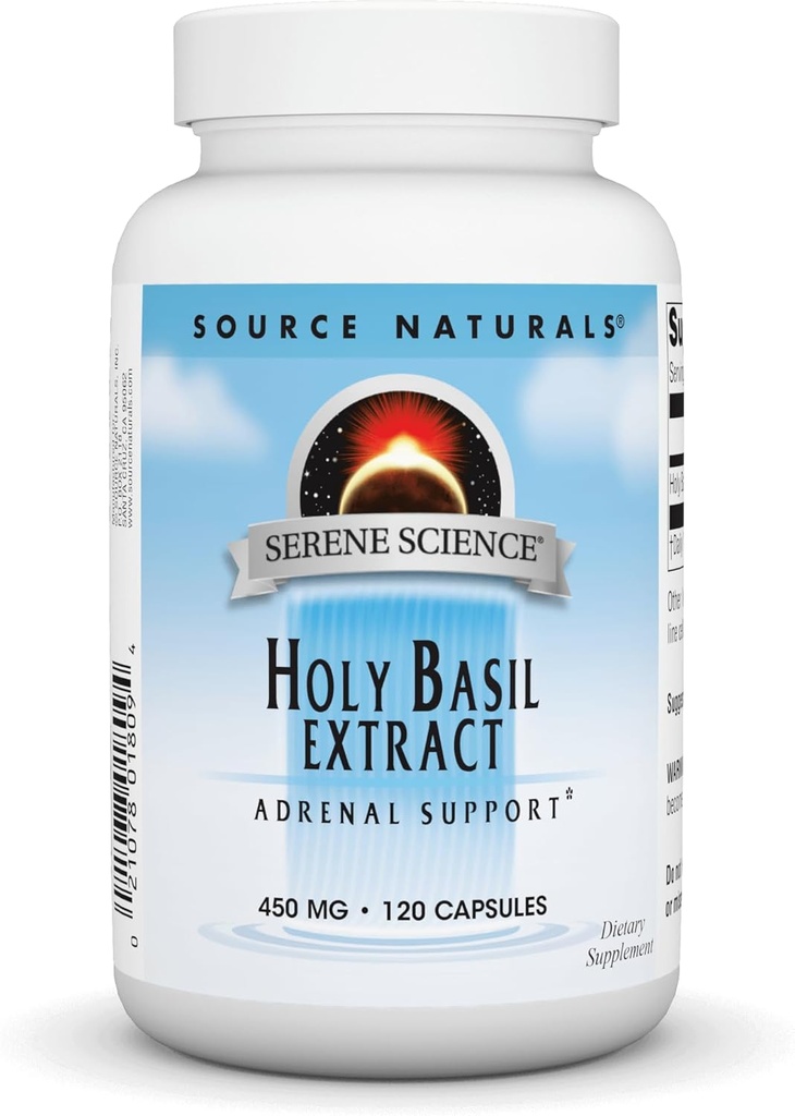 Allikas Naturals Holy Basil Extract, Adrenal Support * 450 mg - 120 kapslit