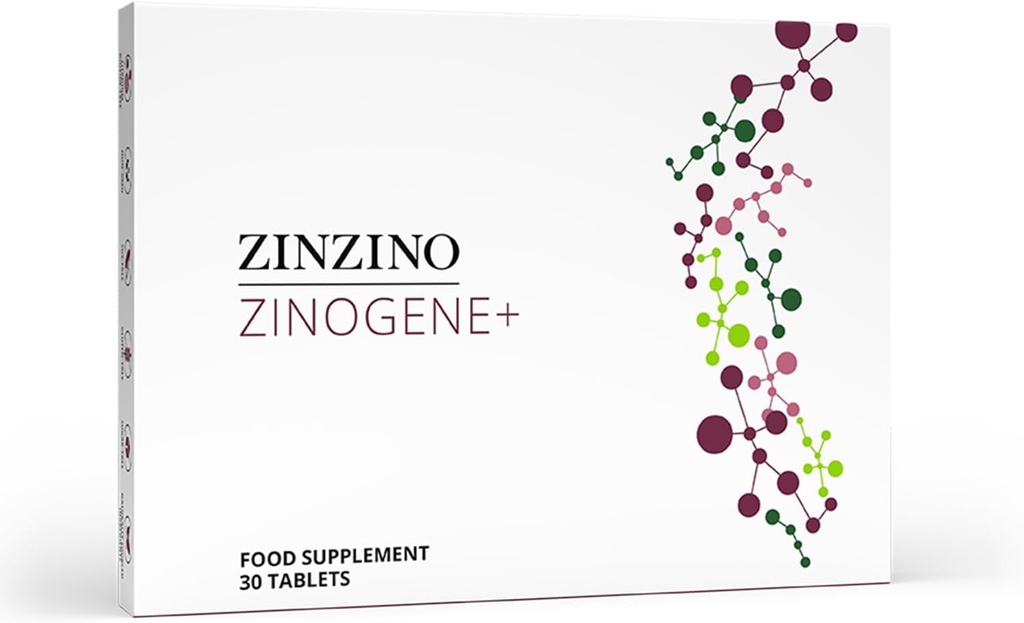 ZinoGene+ - Deep Cleanse Supplement with Fucoidans, Polyphenols, Vitamin C & Zinc - Supports Revitalized Health - 30 Tablets