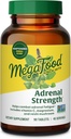 MegaFood Adrenal Styrke - Adrenal Support Supplements med Ashwagandha, Vitamin C, Magnesium Glycinat, Holy Basil, Astragalus - Reduserer Cortisol nivåer - Vegetarisk - 90 tabletter (45 Serveringer)