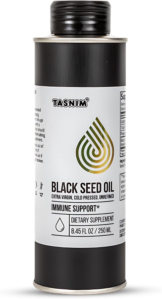 100 % ชาวเอธิโอเปีย Black Seed สีน้ํามัน 8.45 Oz - น้ํามันเมล็ดพันธุ์ดําที่ถูกกดไว้ สําหรับรองรับอิมเมียน, ไฮ โพตีไนเต็ด 5.7% - 21% ผิว Pythmoquinone, สุขภาพ & overnell - น้ํามันเมล็ดดํา Unrejed Black Culmin – Gluten เสรี