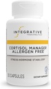 통합 Therapeutics Cortisol 관리자 Allergen 무료 - 건강한 스트레스 응답을위한 Adrenal 건강 지원 보충 * - Vegan, Non-Dairy & Gluten-Free - 30 캡슐 (15 서빙)
