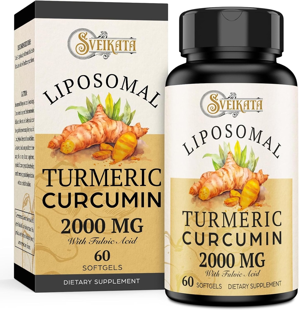 Liposomal Turmeric Curcumin gehigarria