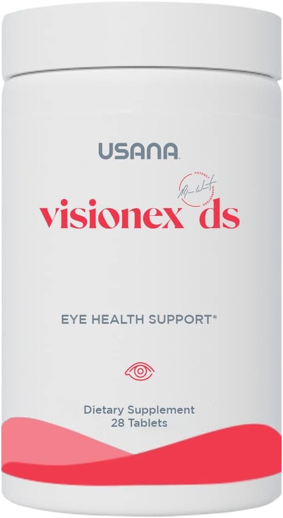 USANA Visionex DS с лутеин зеаксантин за подобряване на здравето на очите и зрението * - 28 таблетки - 28 дневни доставки