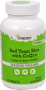 Vitacost Red Yeast Rice 1200 mg su CoQ10 - Išplėstinis išleidimas - 60 tablečių