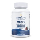 Nordic Naturals Men's Multivitamin Gummies, Mixed Berry - 60 Gummies - Support for Healthy Bones, Blood Vessels, Energy & Immunity - Non-GMO, Vegetarian - 30 Servings