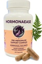HormonaEase Women’s Wellness Supplement – Vegan Hormonal Balance, Mood & Energy Support with Maca Root & Dong Quai