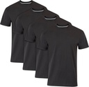 Hanes Ultimate Heren Fresh Iq Slim Fit Crew Undershirt, 4-pack
