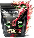 Kreatin Monohydrat Gummies - Muskelvekst, ytelse, utholdenhet - 5 gram kreatin per servering - Vegan, ikke-GMO, Glutenfri, laget i USA - 90ct (90 greve, vannmelon)