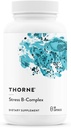 THORNE - Stress B-Complex - 비타민 B2, B6, B12 & Folate in Highly-Absorbable and Active Forms - Adrenal Support, Stress Management & Immune Function* - 60 서빙