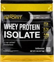 California Gold Nutrition Sport, Whey Protein Isolate, Unflavored, 5 lb (2.27 ק"ג)