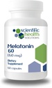Melatonin 60 mg | Høy dosering melatonin i Easy-to-Swallow kapsler | Vegansk, ikke-GMO & Glutenfri | US-Made Ekstra styrke Melatonin (Single)