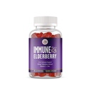 Grab The Gold Immunity Gummies | Elderberry Flavor with Vitamin C & Zinc | Cold & Flu Support, Vegan, Gluten-Free | 45 Day Supply, Made in USA
