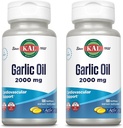 KAL Garlic Oil 2000 Softgels, 100 Count | 2 sorta