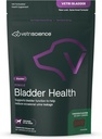 VETRISCIENCE Blader Helse Chews, Vetri Blader Supplement for hunder, Inkontinens støtte, Reduser Urine Leakage og Overaktiv Bladder, Soya Protein og Rød Clover, Kylling, 60 greve
