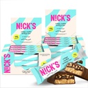 Nick's Protein Bars Krispi Cookie, 16g de protéine, 210 calories, faible teneur en glucides Snacks Kéto acceptés Pas de sucre ajouté (Multipack 24 bars x 50g)
