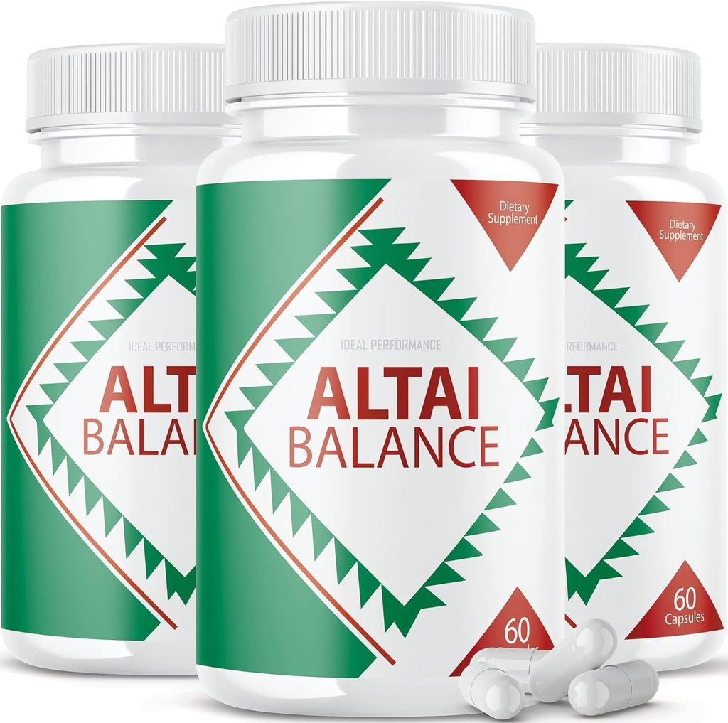 IDEAL PERFORMANCE (offiziell) Altai Balance Unterstützung Formel Pillen Supplement (3 Pack)
