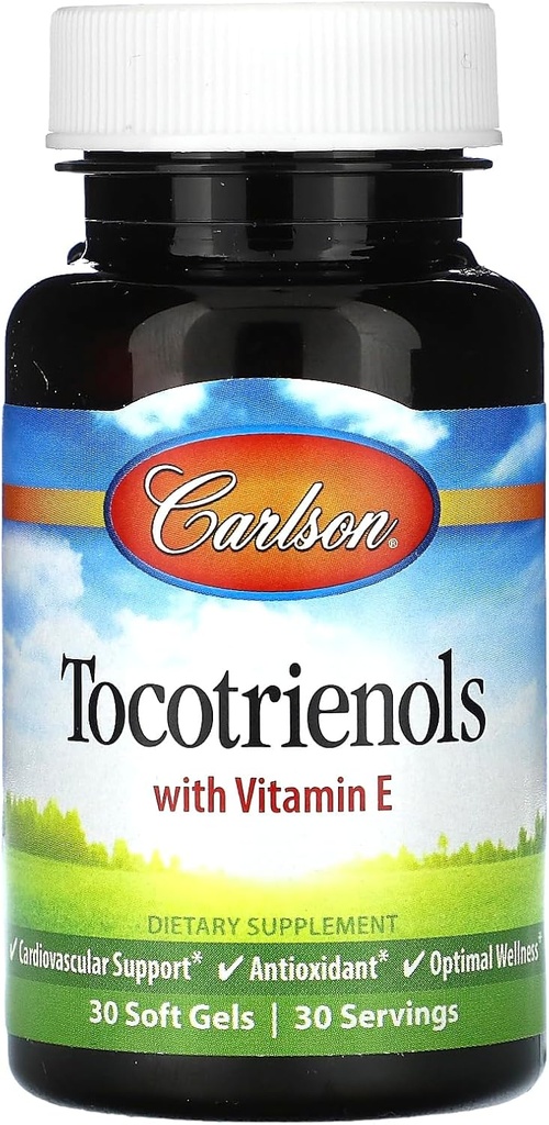 Carson Labs Totterienols with วิตามินธรรมชาติ E, 30 Softlegles