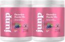 JUNP Electrolytes Powder No Sugar No Carbs – Vine Ripened Grape Infused Drink Mix - Potassium " Salt Electrolyte Hydration Powder Zero Calorie Sugar Free Electrolyte Powder,180 Servings