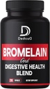 6in1 Bromelain 500mg Supliment - 1000mg per Servire - 210 Capsule cu Digestive Health Blend ca Querbetin, Ginger, Turmeric, Papaya - Suport Sănătate generală, Digestion & Immune System