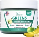 Green Super Foods for digestion & Gat Health - Keto Friendly Food Greens Bleends for Imumun Profile - Greens Supplement for Imumun Boost - Apple Farvor