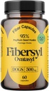Şirkətlər üçün FiberSyl Ovatasyl Prebiyotiks Dəstək Sağlamlıq üçün Dog Fiber Təhlükəsizliyi - Dog' Digestion Problemləri üçün Psyllium Husk Seed - Dog Stool Hardener - 60 Kapsüls