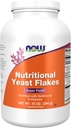 Now Foods Supplements, Nutritional Yeast Flakes, Fortificado com B-Vitamins adicionais, Super Food, 10-Ount
