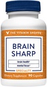 Vitamin Shoppe Brain Sharp z acetil-L-karnitin, fosfatidilserin & B Vitamini za spomin, fokus, proizvodnja energije (90 kapsul)