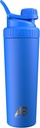AeroBottle Cryo Shaker Cup, Insulated Stainless Steel Water Bottle och Protein Shaker, Mixes Protein och Pre Workout med Turbulent Mixing Technology, No Blending Ball eller Wisk, 26oz, Artic Sea Blue