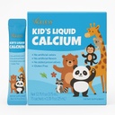 Ageless Kids Liquid Calcium Supplement, to Growing Bones, Vitamin D, Zinc, and Magnesium, with Sea Bass Extract - High Absorption, Immune Support, Gluten-Free - 25 ml (15 Count)