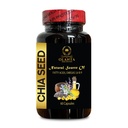 CHIA Seed Supplement - High Fiber and Protein with Omega-3 Supplement, chia Seed Vitamin, Vegan chia Seed Oil, chia Seed Oil softgels - 1 Bottle