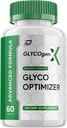 GlycogenX Glyco Optimizer Capsules Supplemento - GlycogenX Optimizer Advanced Formula, Glycogen X Supplement, GlycogenX Booster Recensioni, Massima resistenza Glycogen Supplement (1 pacchetto - 60 capsule)