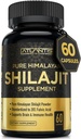 Atlantis Nutrition Himalayan Shilajit Capsules Formulées avec 20 % d'acide fulvic.