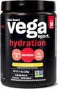 Vega Sport Hydration Electrolyte Toz, Limonade - Qadınlar və Men, Vitamin C, Vegan, Keto, Sugar Free, Dairy Free, Gluten Pulsuz, GMO, 4.9 oz