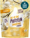 FlavCity Grass Fed Whey Protein Powder - Vanilla Smoothie - 25g Protein & 10g Collagen - Tillverkad med Real Vanilla Bean & Organic Coconut Milk - Gluten Free & No Added Sugars (20 Servings)