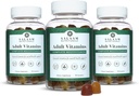 Salam Nutritionals - Pieaugušajiem Multivitamīni, Vitamīni Gumies sievietēm un vīriešiem, Multivitamīni pieaugušajiem ar 11 Essential Vitamīni un minerālvielas, 90 Skaits, 3 Iepakojumi
