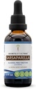 Rahasia Suku Sarsaparilla Tarture Alcohol- Ekstrak Bebas, Sarsaparilla (Smilax Medica) Suplemen Root Kering (2 FL OZ)