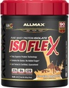 AllMAX Nutrition ISOFLEX Whey Protein Isolate, Chocolate Peanut Butter - 0.9 lb - 27 Grams of Protein Per Scoop - Zero Fat ' Sugar - 99% Lactose Free - Gluten Free ' Soy Free - Approx. 15 خدمة