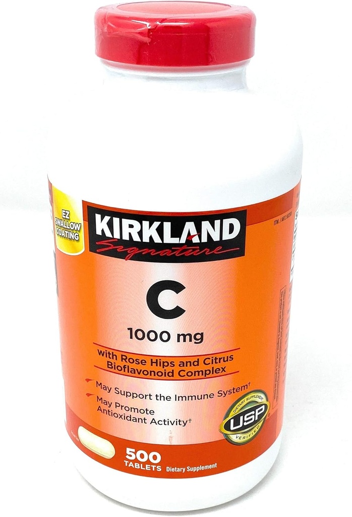 KIRKLAND Podpis Vitamin C 1000 mg, 500 tablet